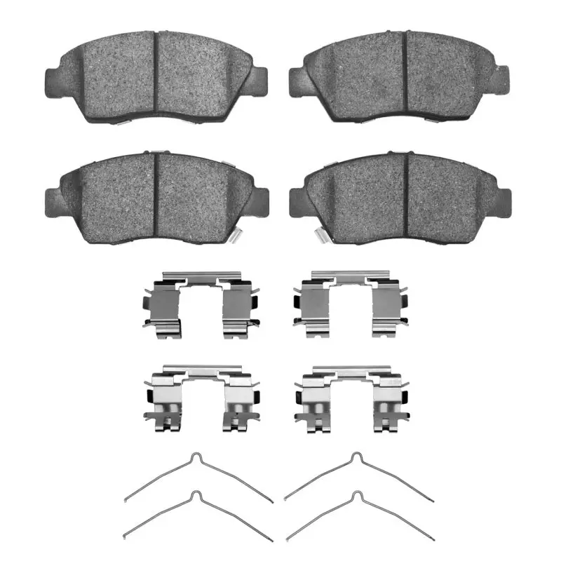 R1 02-11 Acura Rsx Front Semi Met Pads & Hardware Kit 1