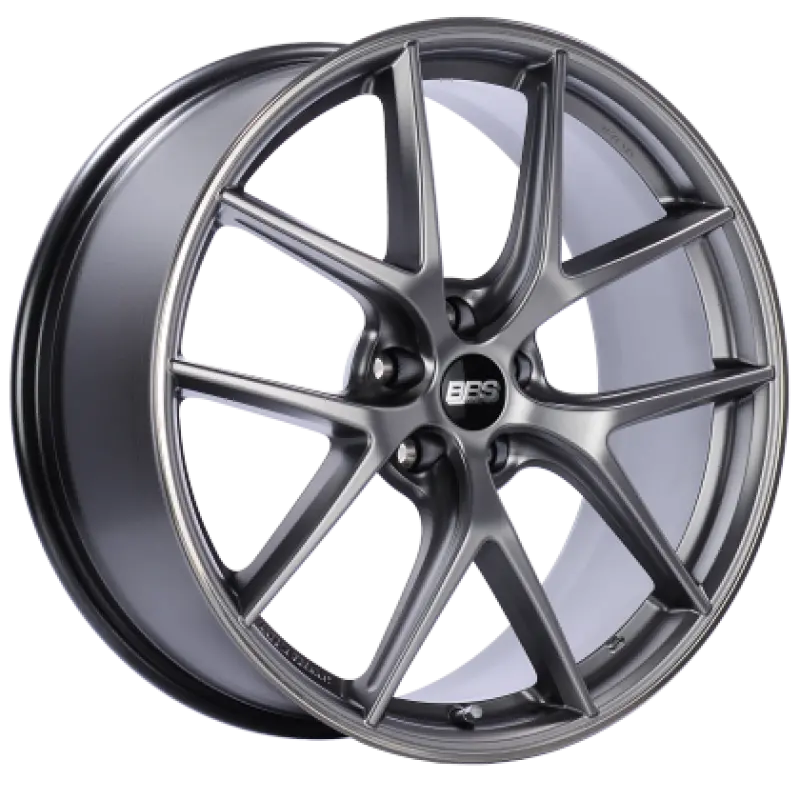 Bbs Ci-R Forged Wheel – 19X9.5 Inches, 5X112Mm, Et25 Offset, Platinum Finish With Rim Protector 1