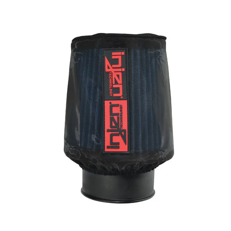 Injen Black Oval Water Repellant Pre-Filter Fits X-1023 X-1029 8.5Inx9In Base / 7In Tall 2
