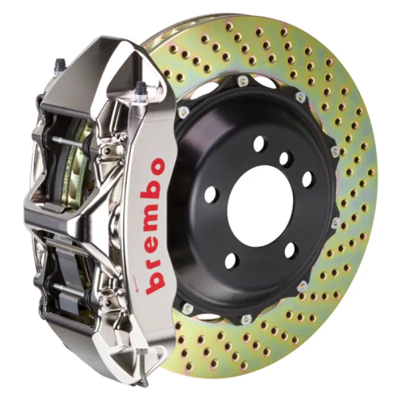 Brembo Gtr Big Brake Kit – Front, 6-Piston Calipers + 355X32Mm Drilled Two-Piece Rotors For 1999–2005 Bmw 330I (Non-Xdrive) 1
