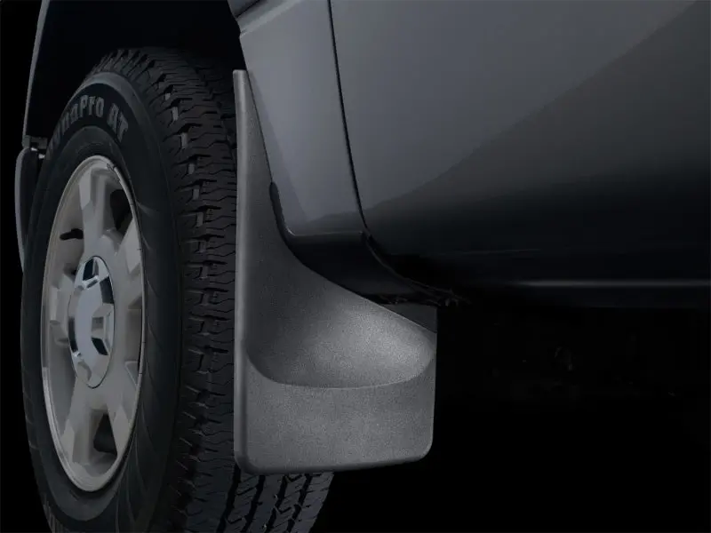 Weathertech No-Drill Rear Mudflaps For 2020+ Ford Explorer – Black Finish 1