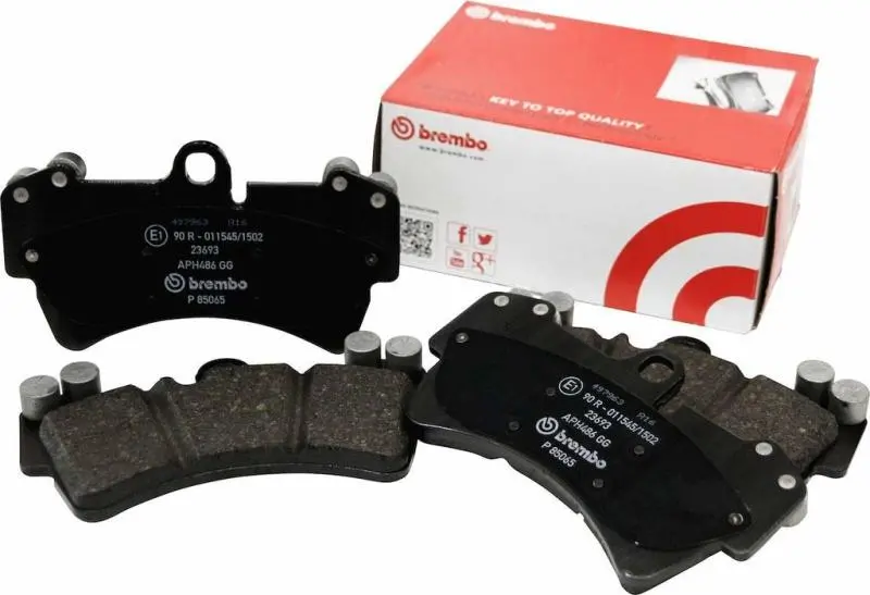 Brembo Front Ceramic Brake Pads For 2010–2016 Cadillac Srx – Nao Premium Oe Replacement 1