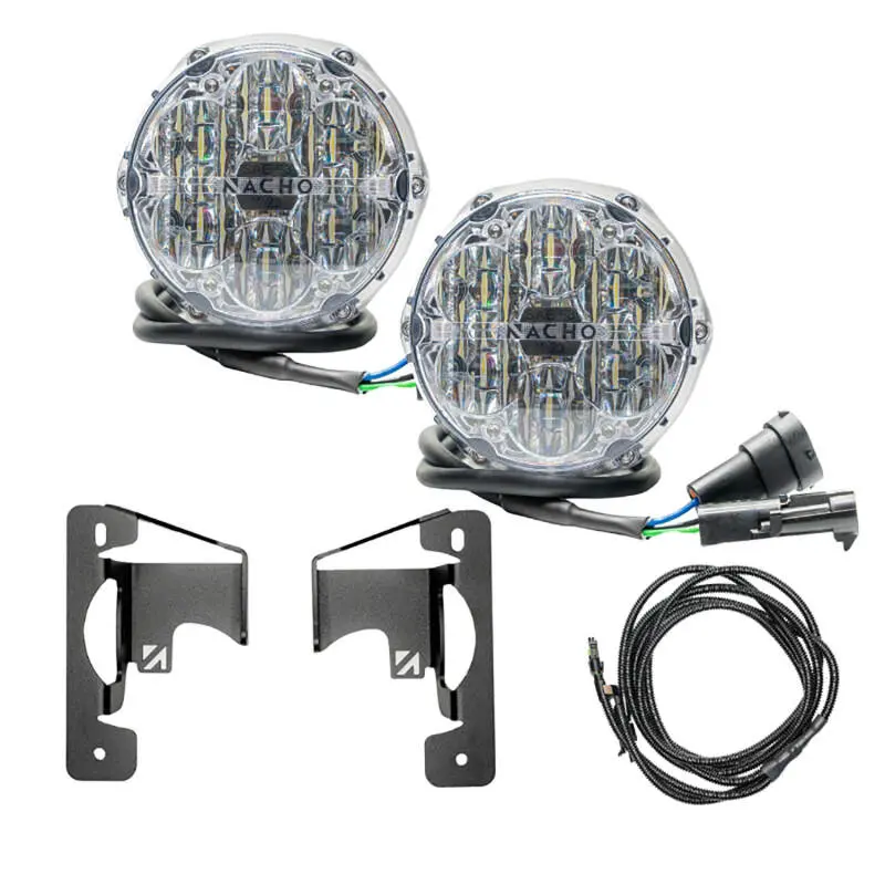Arb Sae-Compliant Plug-And-Play Fog Light Kit For Jeep Jl & Jt Bumpers – White 1