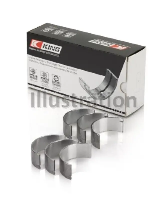 King Engine Bearings Smart M 132.910/930 (Size +0.50Mm) Connecting Rod Bearing Set 1