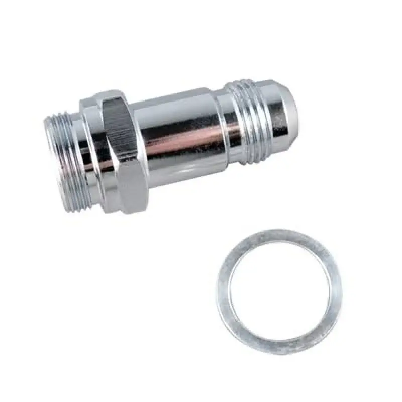 Fragola -6 An To 7/8-20 Carburetor Adapter – Chrome, 3-Inch Long 1