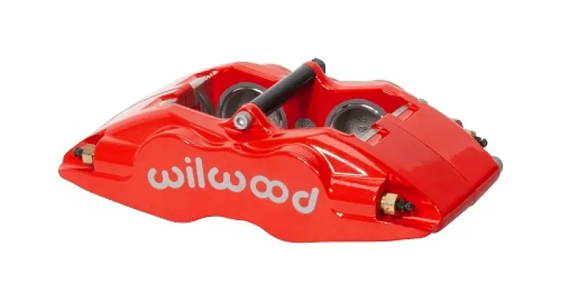 Wilwood Fsli4 Fixed Single-Piston Caliper – Red Anodized, 1.62" Bore, Compatible With 0.81" Rotors 1